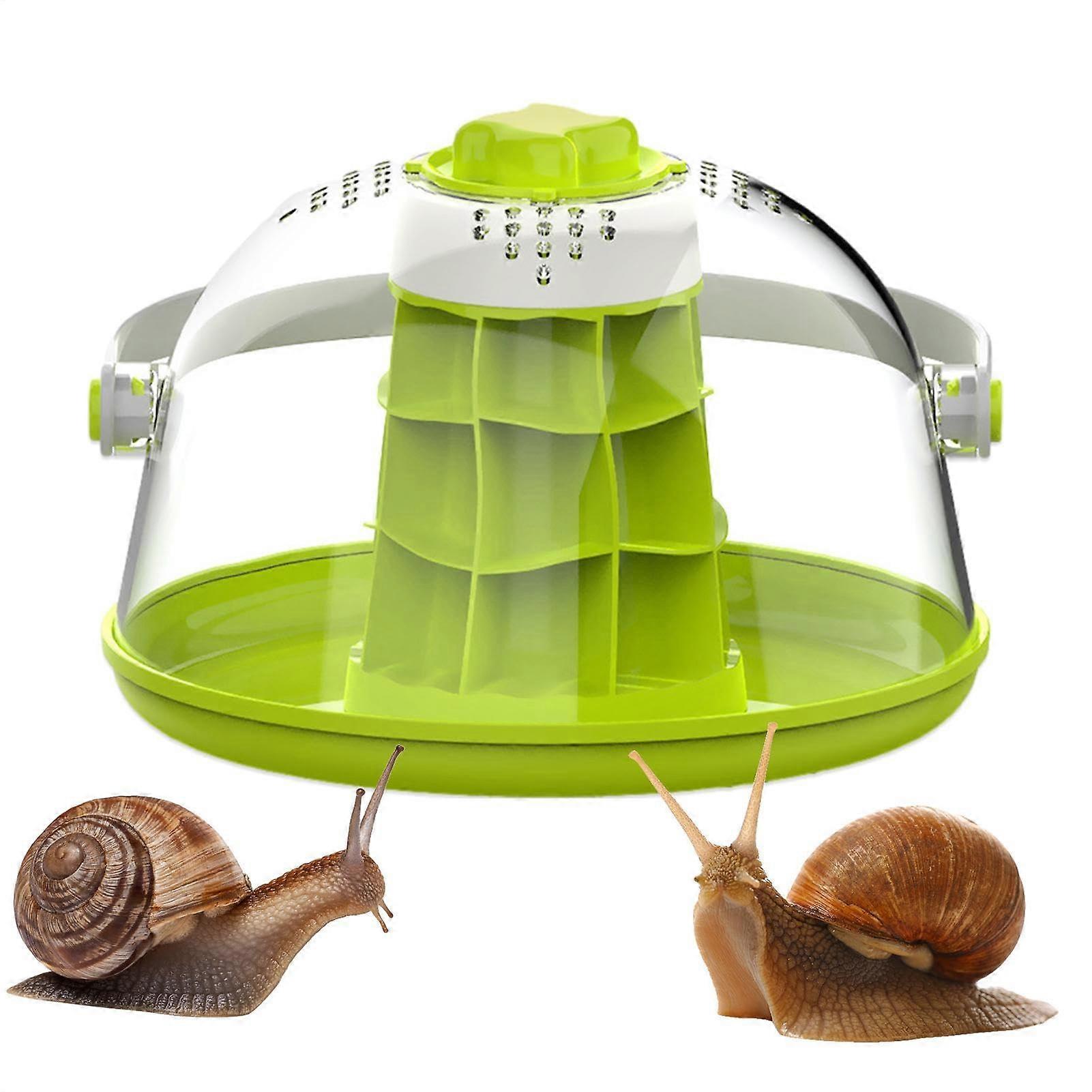 Block Container Terrarium Silk Container for Snails, Silkworms, Turtles, and Small Animals.