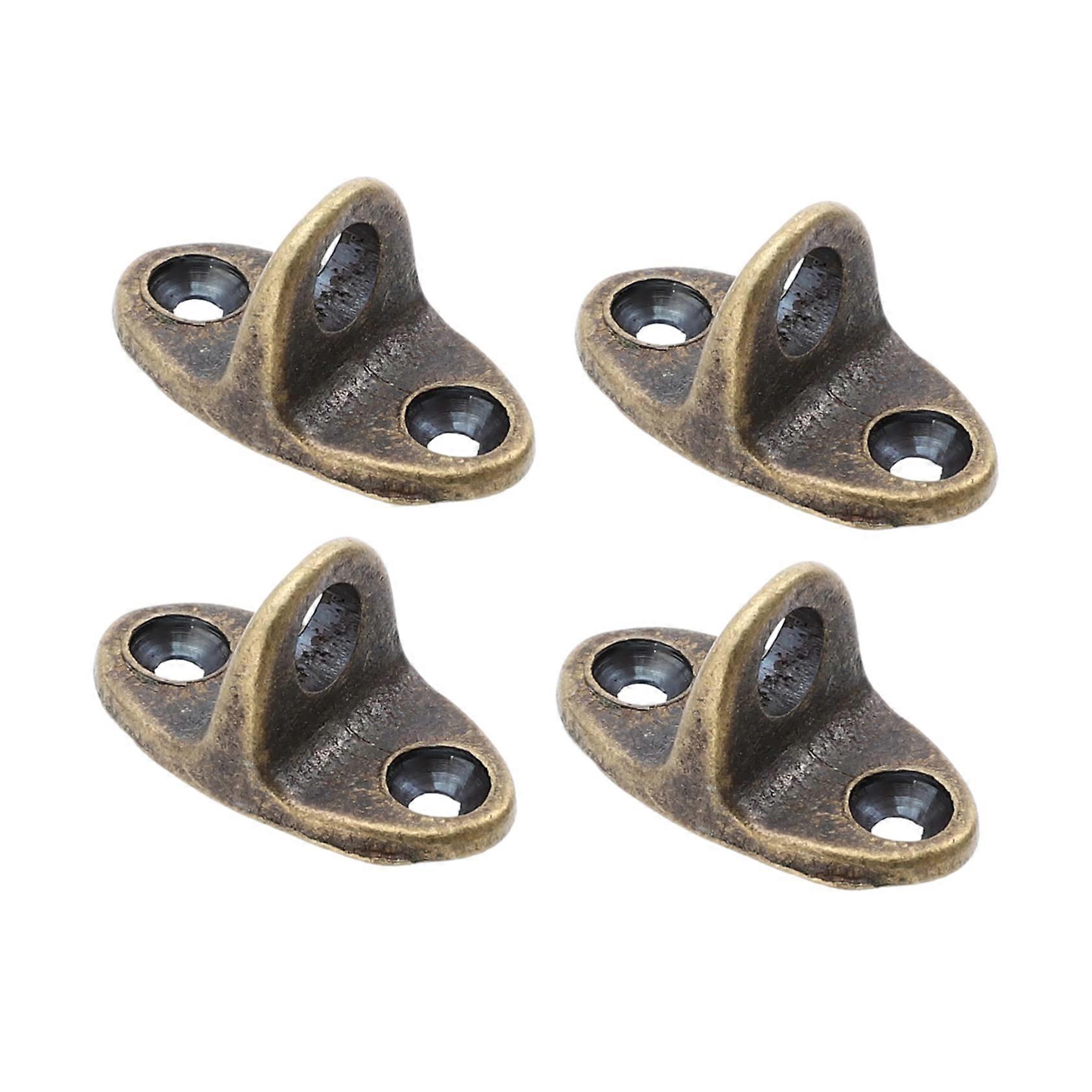 4 pieces of sturdy and windproof hooks for windows and doors, ideal for mounting lights and decorations, easy to install.