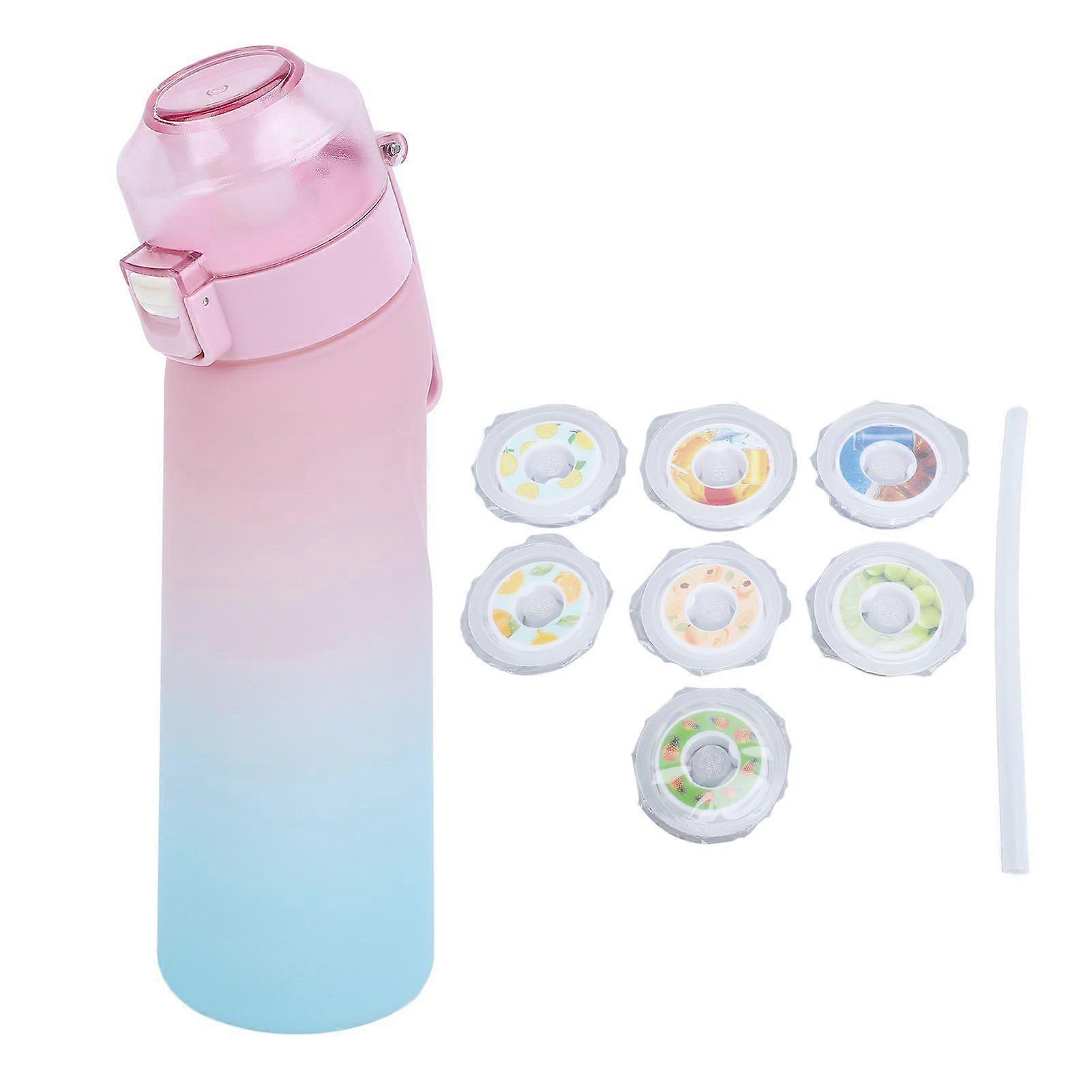 2025 أحدث طراز زجاجة مياه PP بلاستيك وسيليكون 650 مل قش اللياقة البدنية