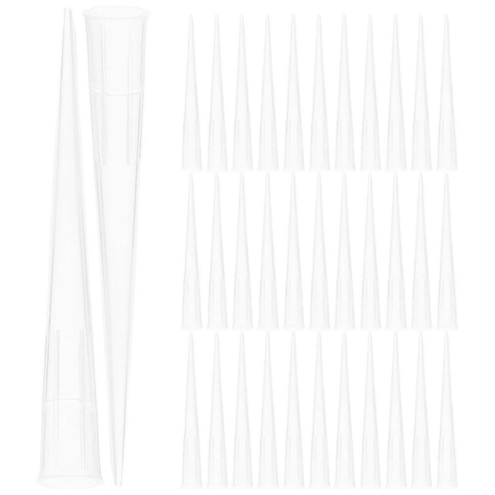 Plastic Flower Water Tubes Securing Flowers Floral Design Tool For Roses Transparent 2.8×0.3×0.3In 200Pcs