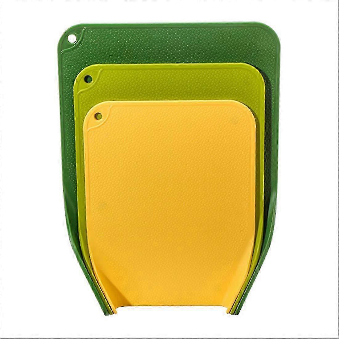 Multicolor PP Kitchen Cutting Boards Set of 3, Easy to Clean and Free from BPA, Ideal for Your Cooking Needs