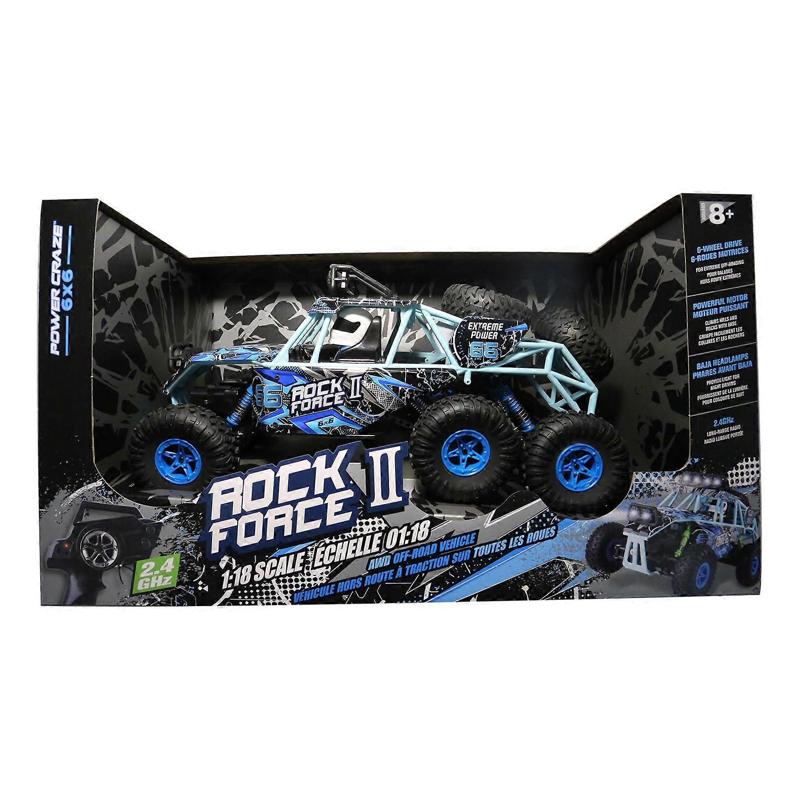 2.4GHz שלט רחוק רכב שטח 1/18 קנה מידה 6X6 מונע רכב