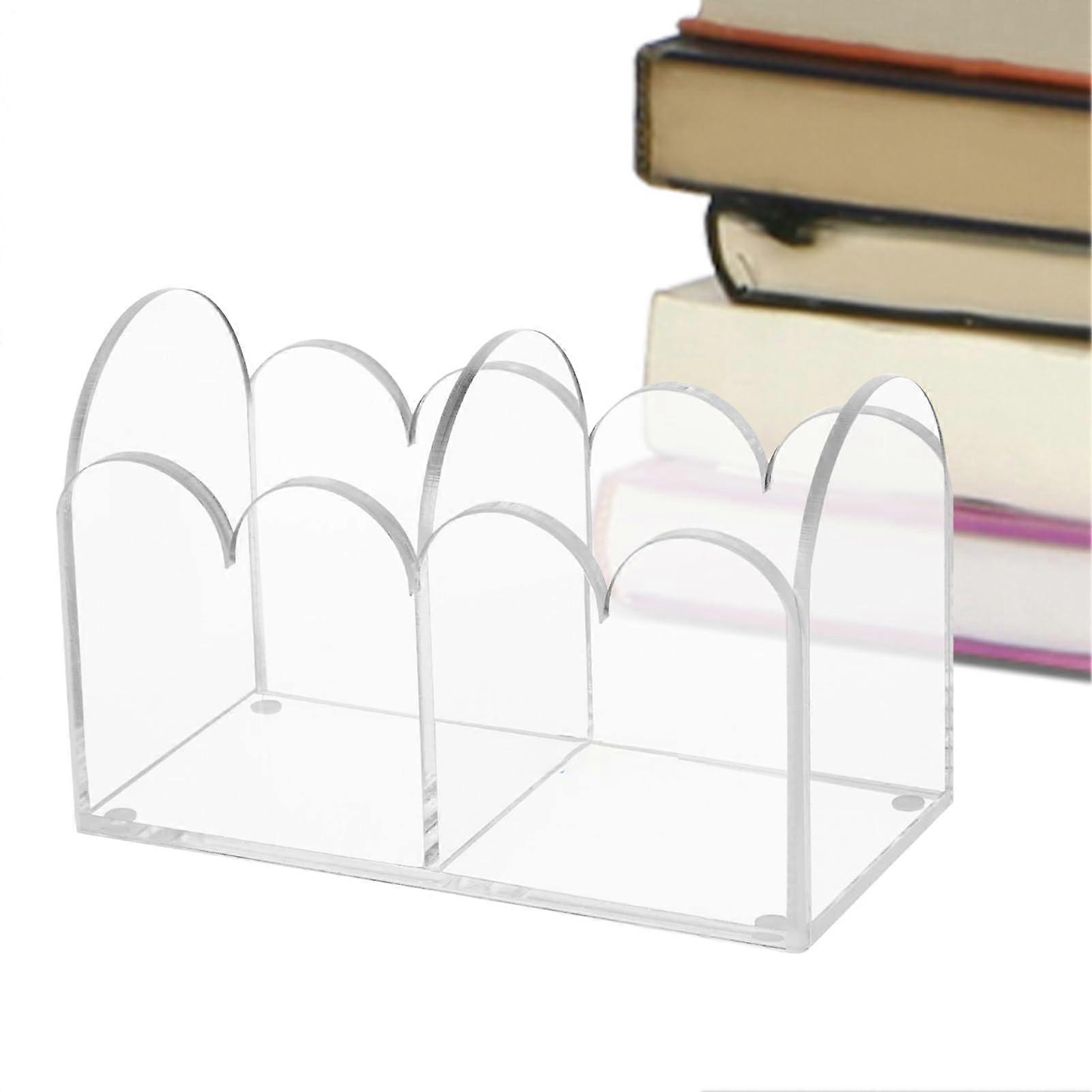 Clear Acrylic Card Box Protective Case for Trading Cards, 12 X 7.5 X 6.3 Cm