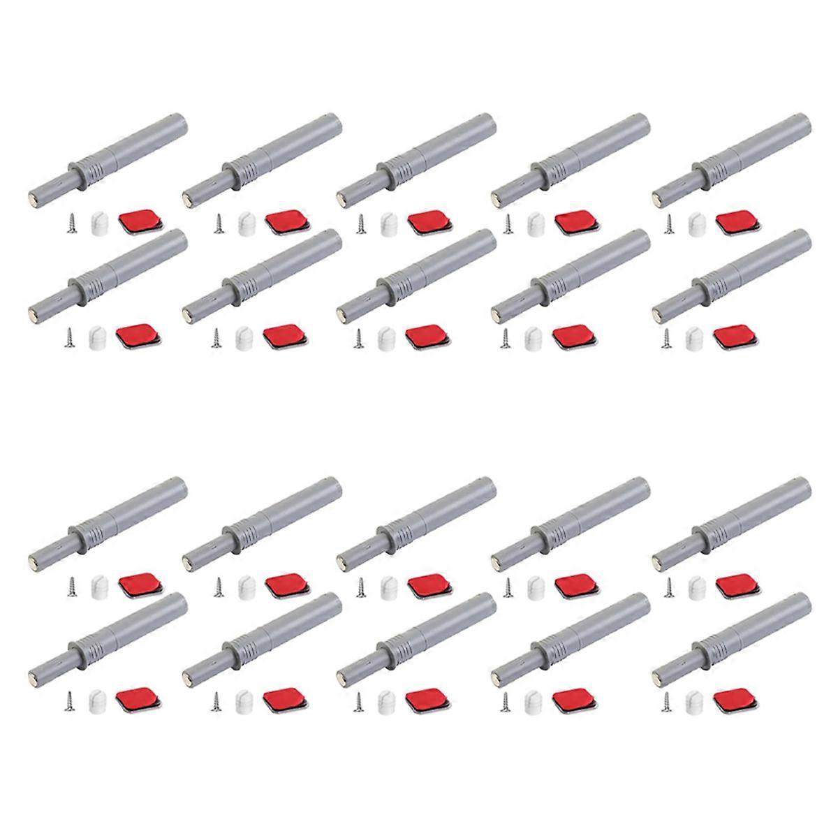 Push to Open Cabinet Hardware 10Pack Push Latch & Lock, Short