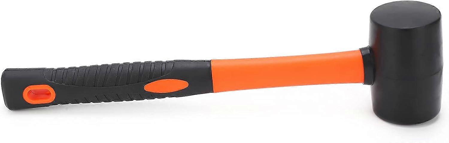 ZENGO Plastic Hammer with 2 Color Rubber Handle, with High Impact Shockproof Inner Core, for Carpentry Floor Installation