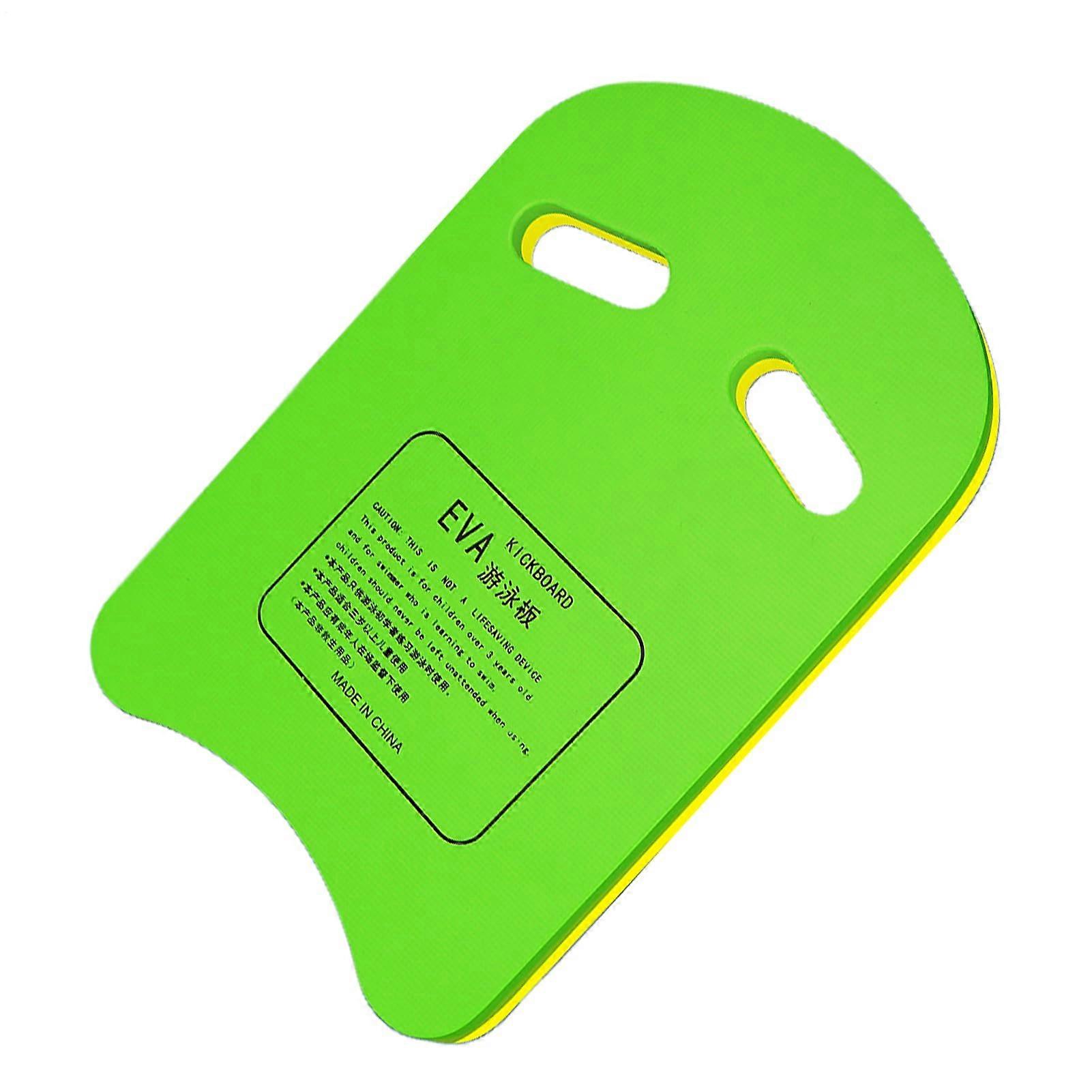 Swimming board for children, large, thickened for pool training, lightweight, Green.