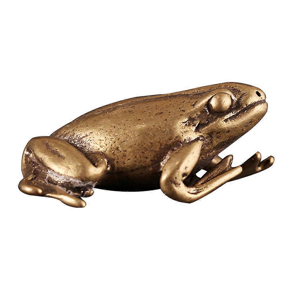 Golden Brass Decorative Item for Home Office Compact Size Creative Design Durability Ensured 1Pc