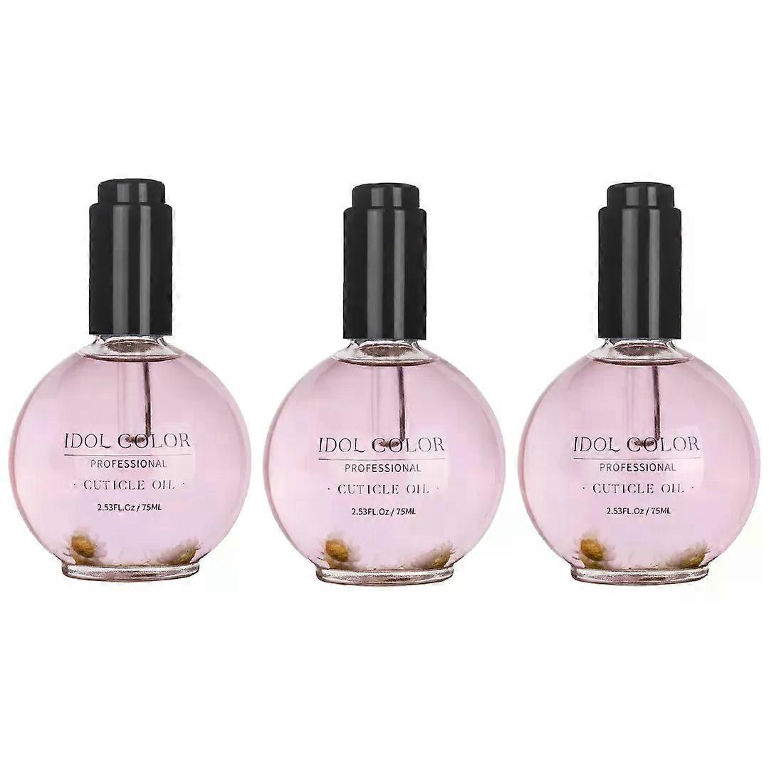 アイドルカラーキューティクルオイル、2.56液量オンス、キューティクルの修理と回復 - オーガニックスパトリートメント - より強く、より健康的な爪の接着剤のために