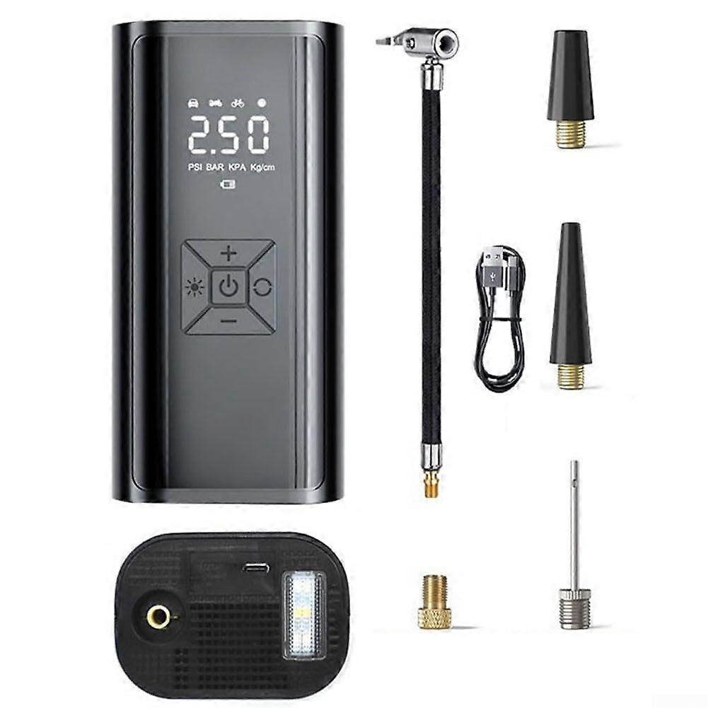Portable USB Charging Tire Inflator Quick Inflate Solution for Various Vehicles