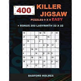 400 TAPPAJAPALAPELIÄ 9 X 9 HELPPOA + BONUS 250 LABYRINTTI 22 X 22 : Sudoku EASY -taso ja labyrinttipalapeli erittäin vaikeat tasot