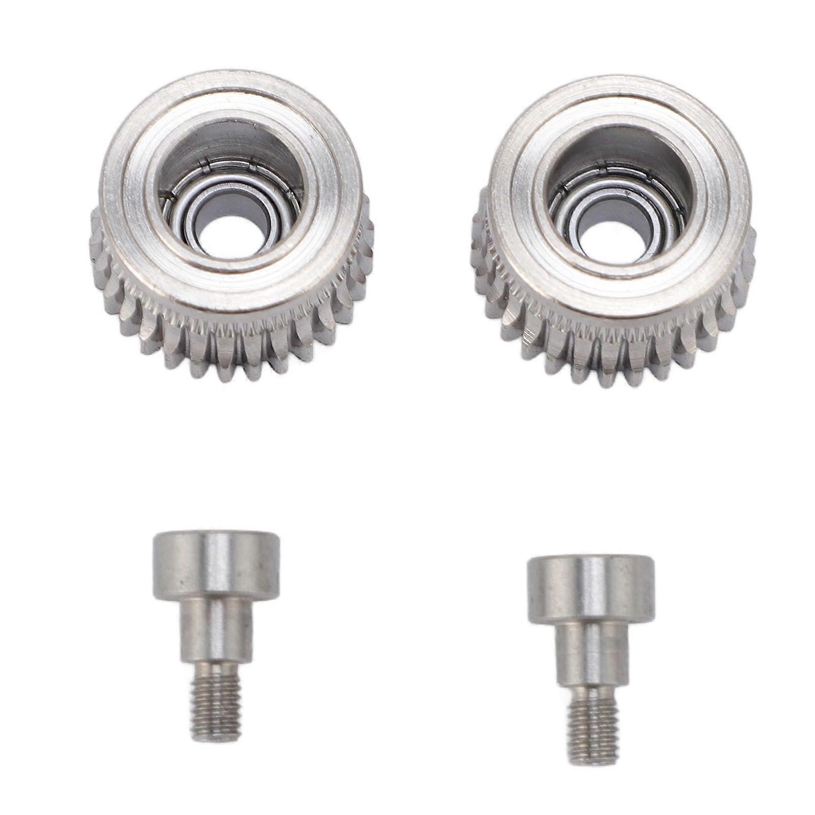 2pcs Extruder Gear All Metal Dual Extruder Wheel for K1 K1C K1 Maximum for Ender 3 V3 for Ender3 v3 Plus