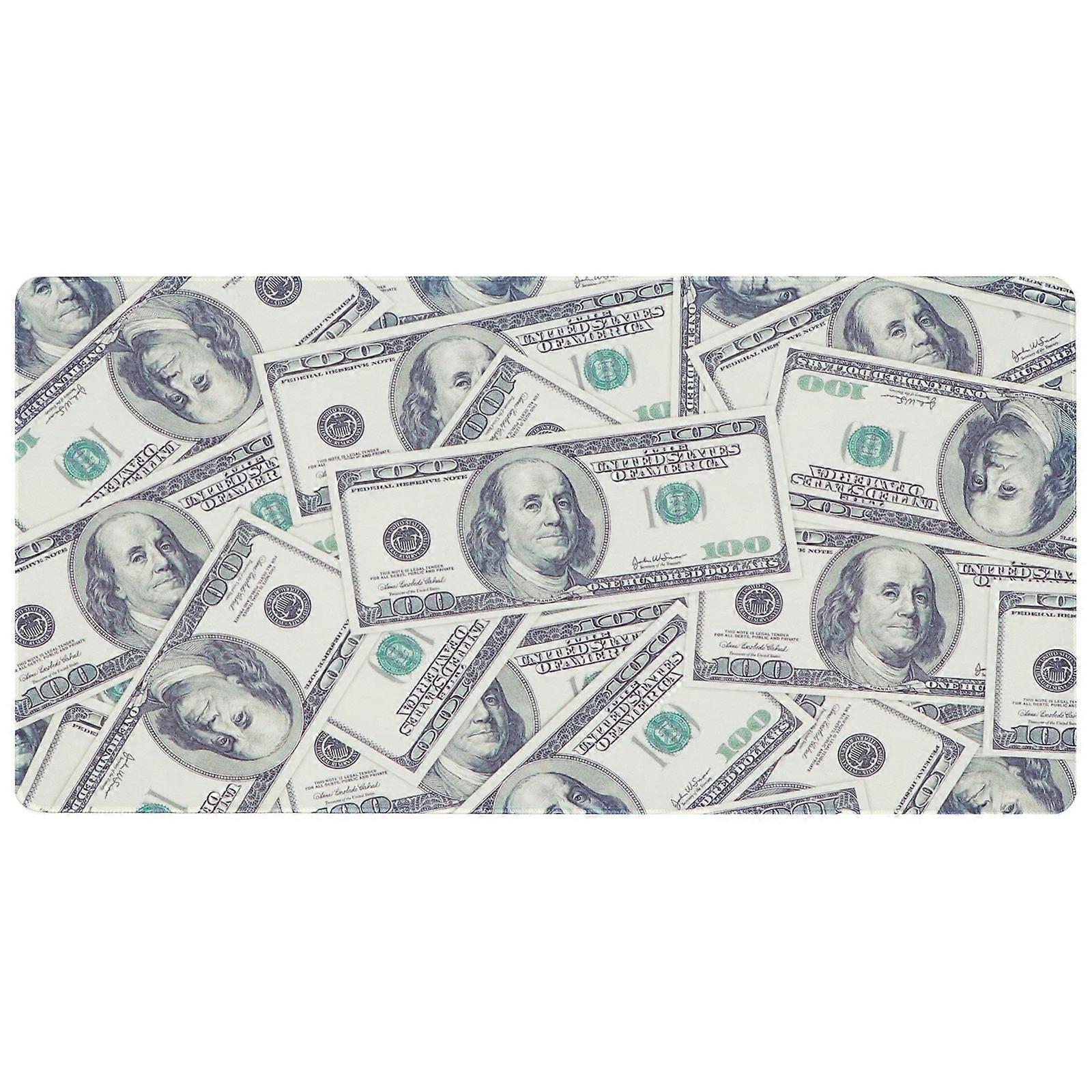 Gaming Mouse Pad Anti Keyboard Mouse Cushion Rectangular Rubber Cloth Smooth Surface 1Pc