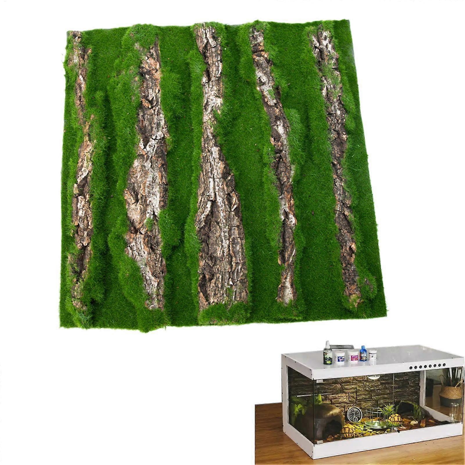 Bearded Dragons Armored Bark Background, Reptile Wall Background, 30 X 30 Cm