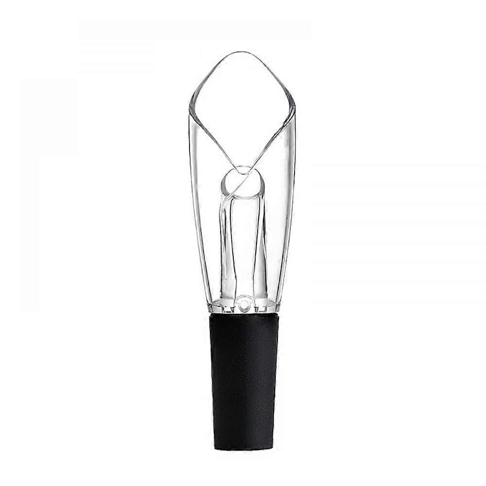 Quick Wake Glass Pourer, Creative Wine Pourer, Portable Wine Aerator and Pourer for Waking Up, Christmas Gift Box, Suitable for Most Wine Bottles