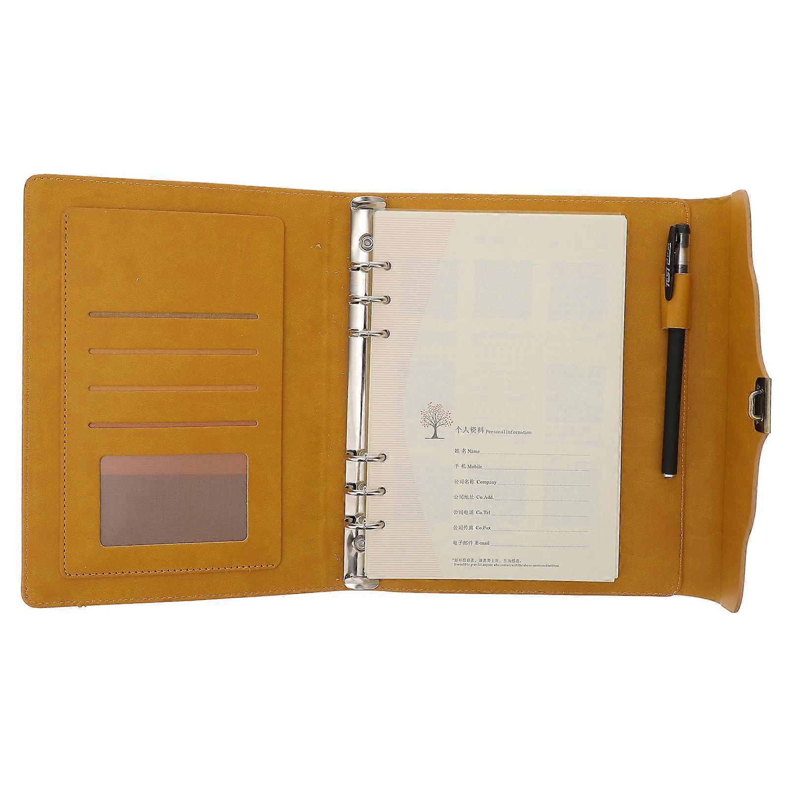 Personal Secret Locking Diary Combination Lock Journal Locked Refillable Diary