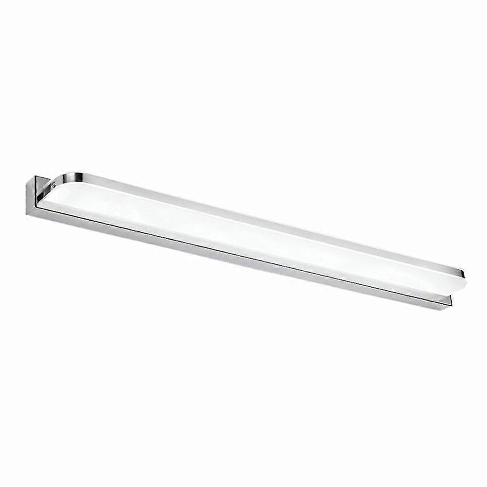 Led Mirror For Bathroom Rectangular Front Light Stainless Steel Pc Material 1Set