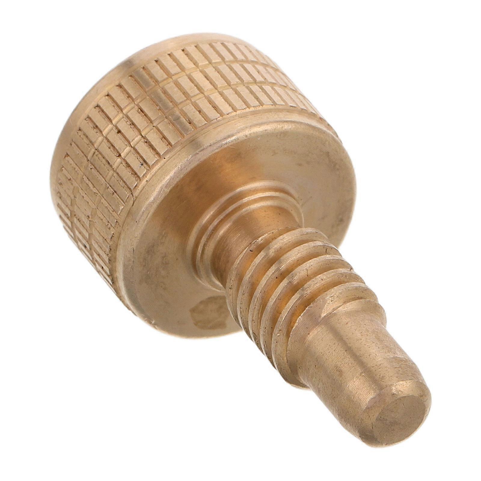 Billiard Cue Bottom Plug Brass Screw Stopper for Enhanced Weight Stability