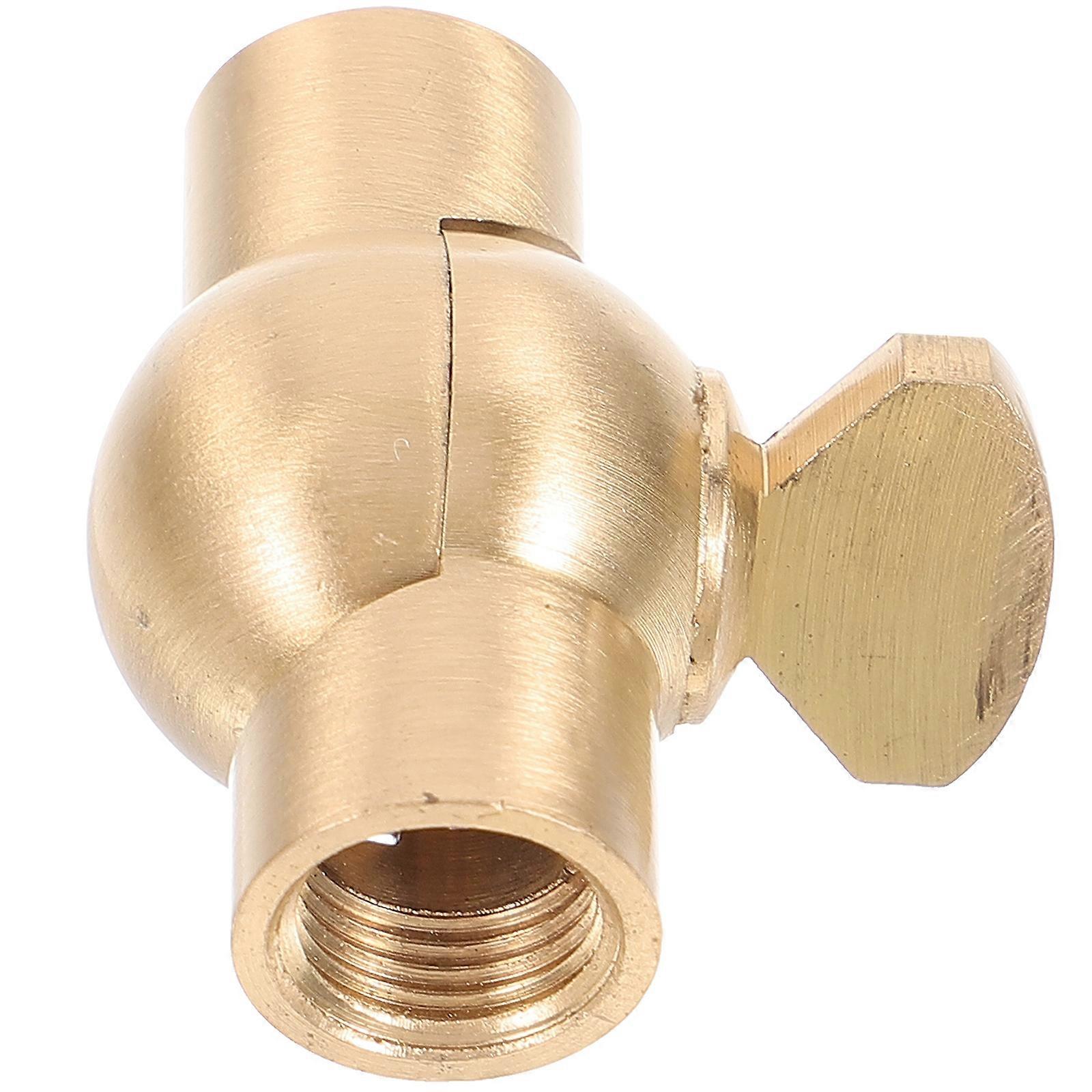 Ceiling Hanging Swivel Golden Copper Adapter for Pendant Lights with Easy Handle for Home Use