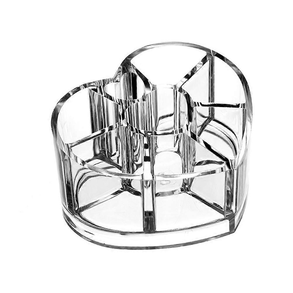 Dressing Table Storage Box Clear Cosmetics Desktop Storage Box Women Daily Use Material 1Pcs