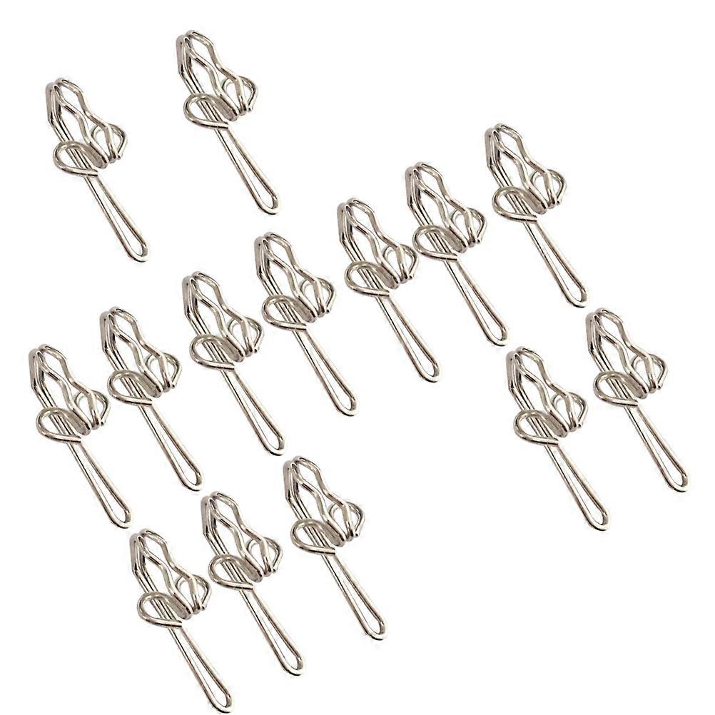Drapery Rings For Curtains Silver Color Delicate And For Decorators 100Pcs