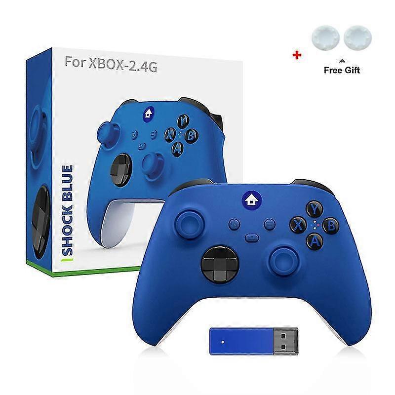2.4g Wireless Controller For Xbox One/one S/one X/one Series Bluetooth Gamepad With Wireless Adapter Headset Jack Pc Controllers
