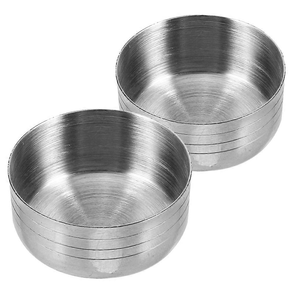 Stainless Steel Cocktail Shaker Lids Reusable Splash Proof Covers for Drinks, Tumbler Accessories for Bar and Kitchen Use