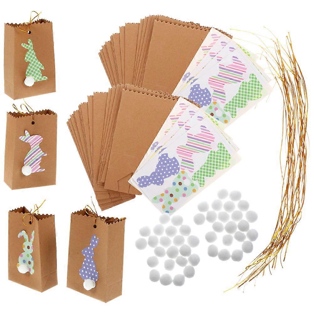 Assorted Color Bags for Kids Party Favor Supplies Storage Use 48pcs