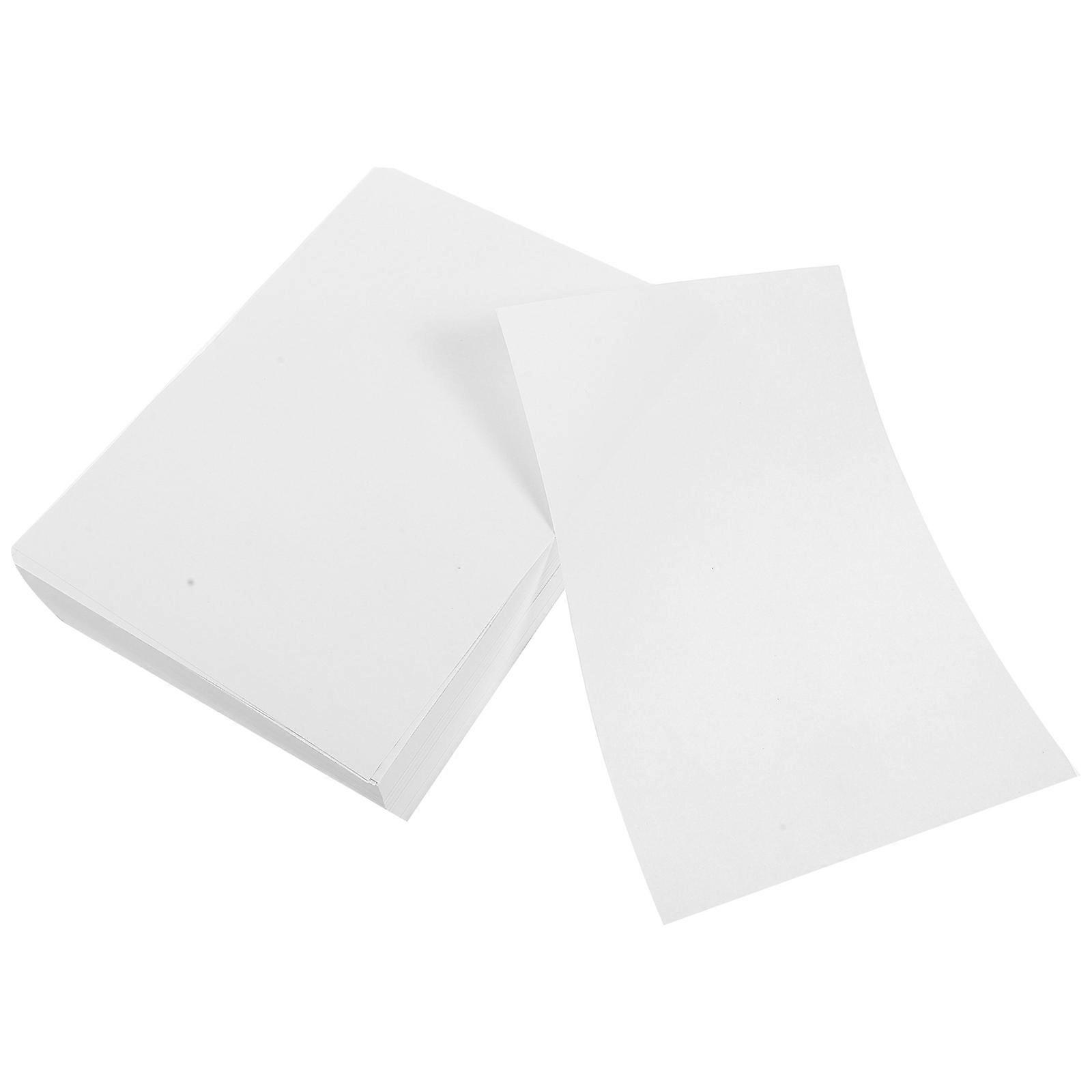 500 Sheets Thick Blank Cardboard for Crafts, Printing, Scrapbooking, and DIY Projects – Multi Use Paper for Office, School, and Home