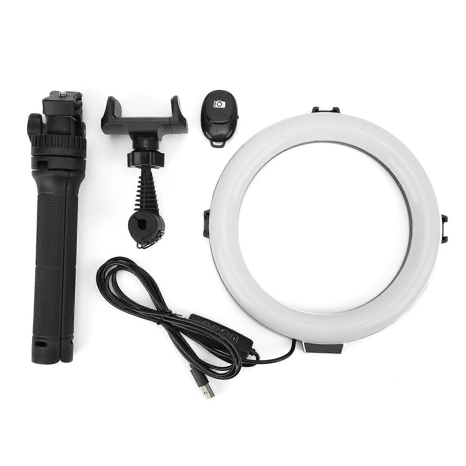 VIJIM Ring Light Tripod Set Remote Control Dimmable Fill Light Kit with Phone Clip