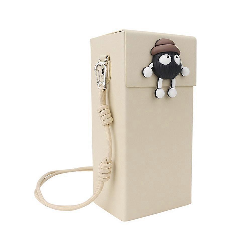 INF Hard Shell Leather ForJI Osmo Pocket 3 Storage Case with Shoulder Strap