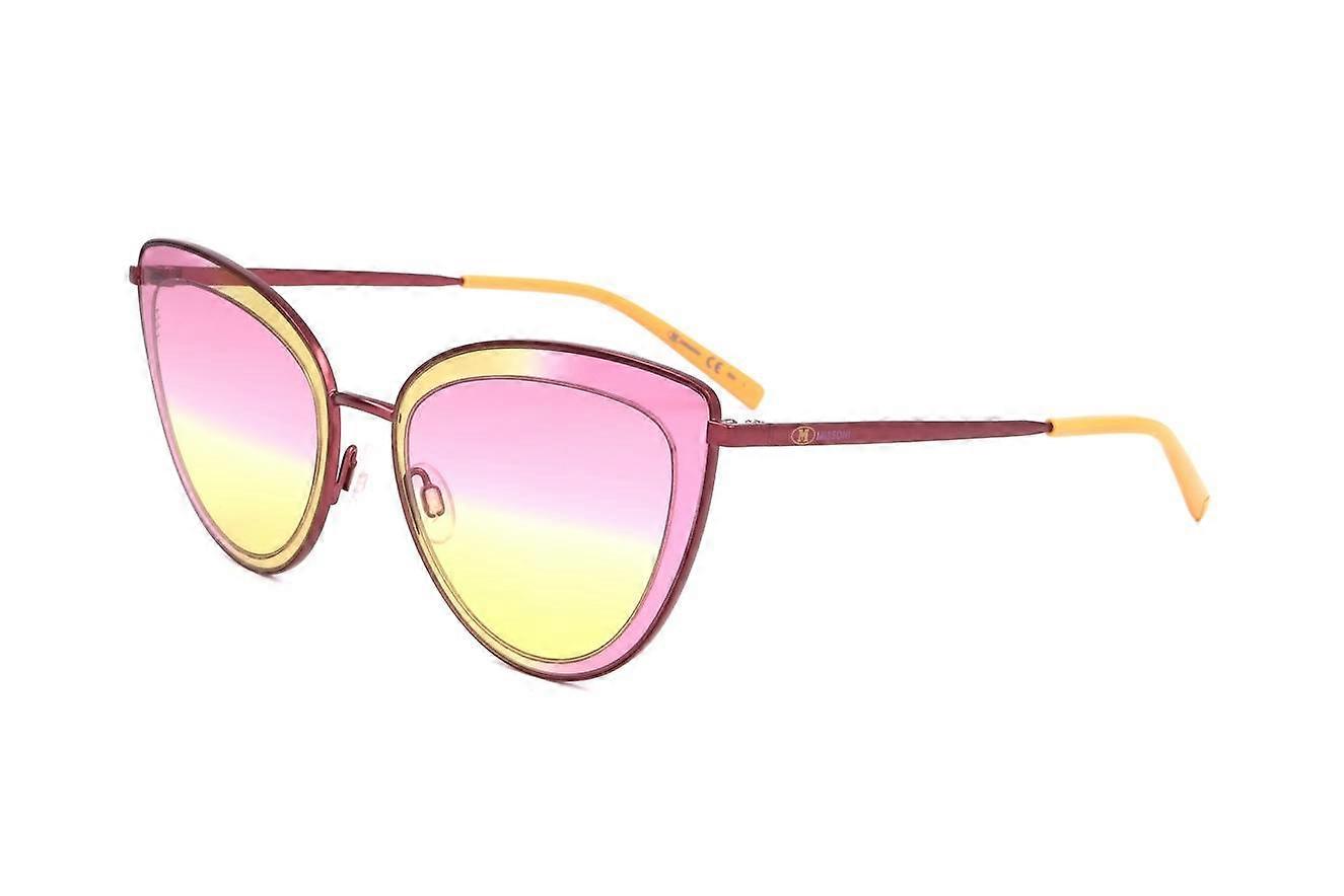 Lunettes de soleil M Missoni MMI 0019/S H55 FUCHSIA JAUNE 53/21/140 FEMME