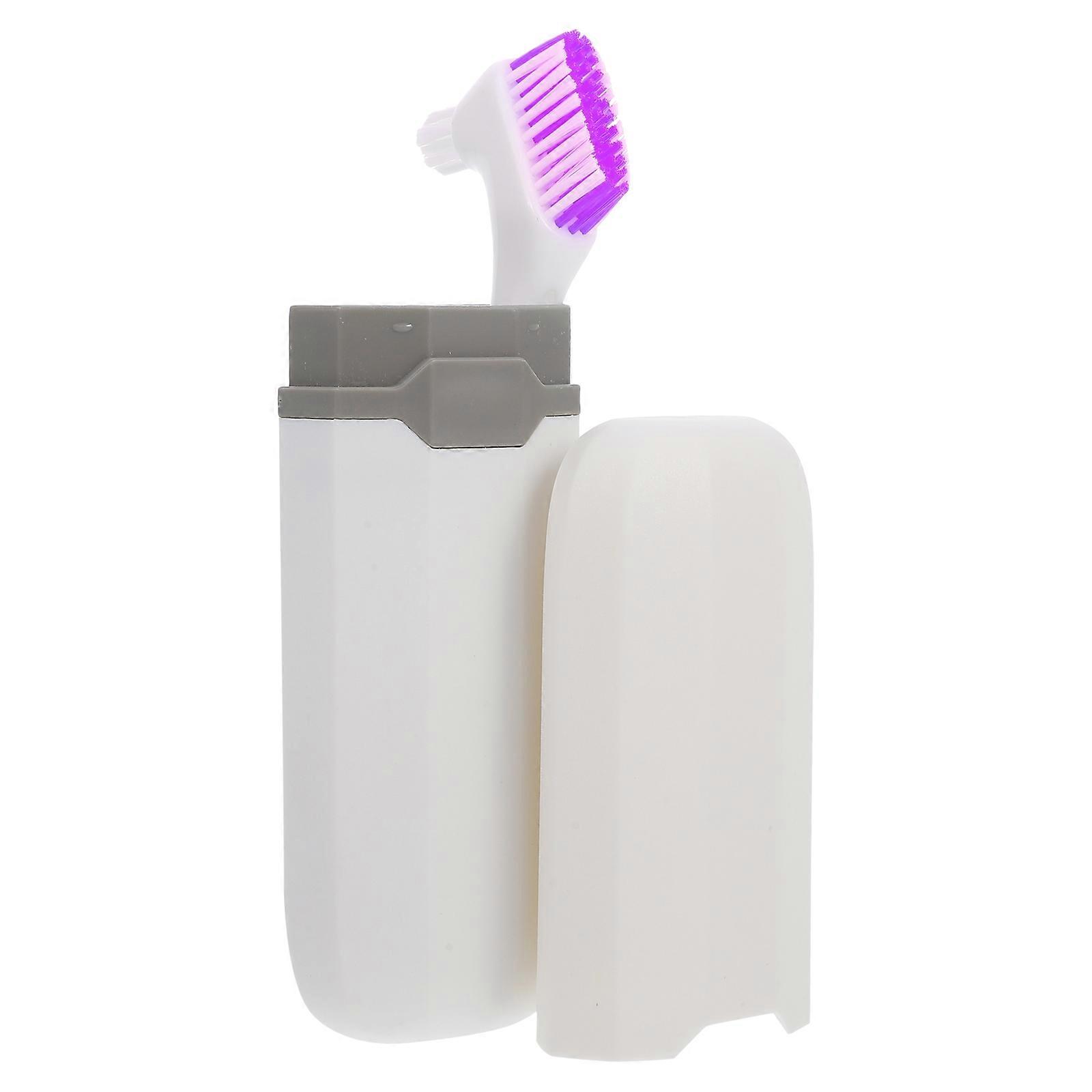 Here's a polished and professional product description for your **Portable Travel Toothbrush Case with Holder for Dentures, Soft Bristle Double Sided