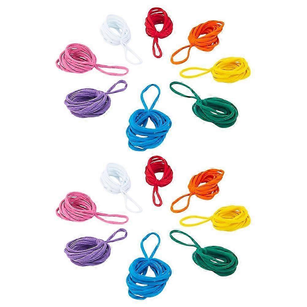 Loom Loop Weaving Loops Multicolored Elastic Bands Kids Diy Projects 96Pcs