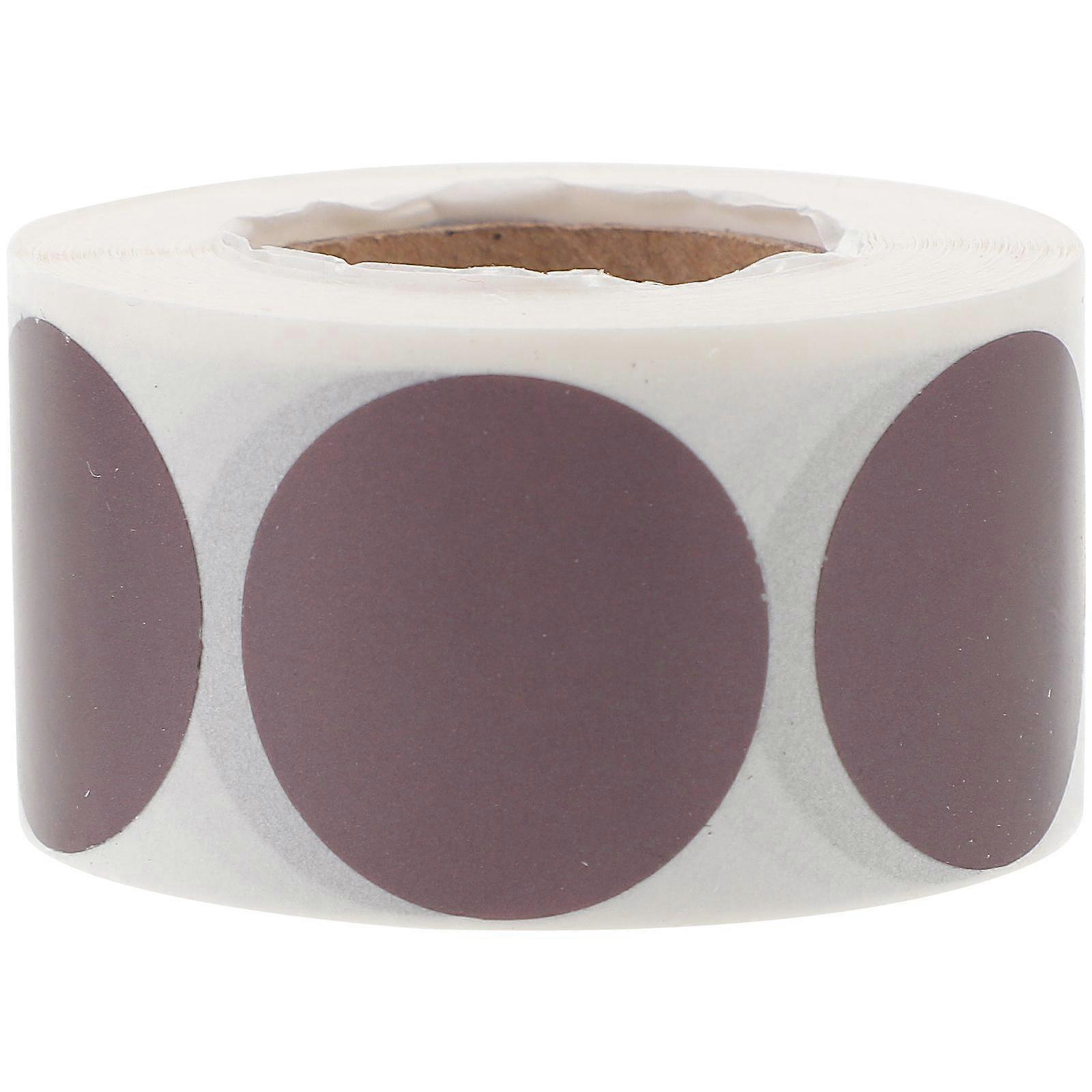 1 Roll of Scratch Coating Stickers Round Scratch Off Stickers Adhesive Scratch Stickers DIY Scratch Stickers