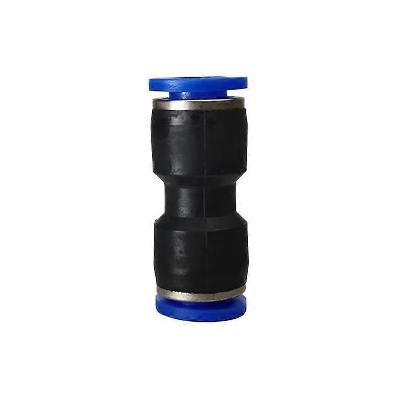 1PCS Pneumatic Fitting Pipe Connector Tube Air Quick Fittings Water Push In Hose Coupling HVFF PK PV 4mm 6mm 8mm 10mm 12mm 14mm (, 12mm)