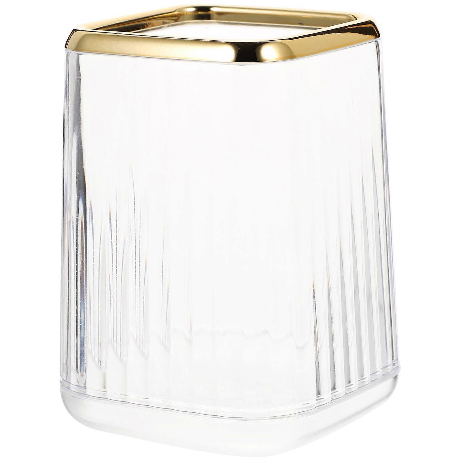 Makeup Brush Storage Holder for Desk Accessories Organizer with Multipurpose Pen Cup