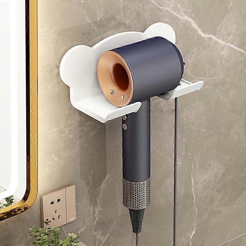 For Dyson Hair Dryer Holder  Simple White