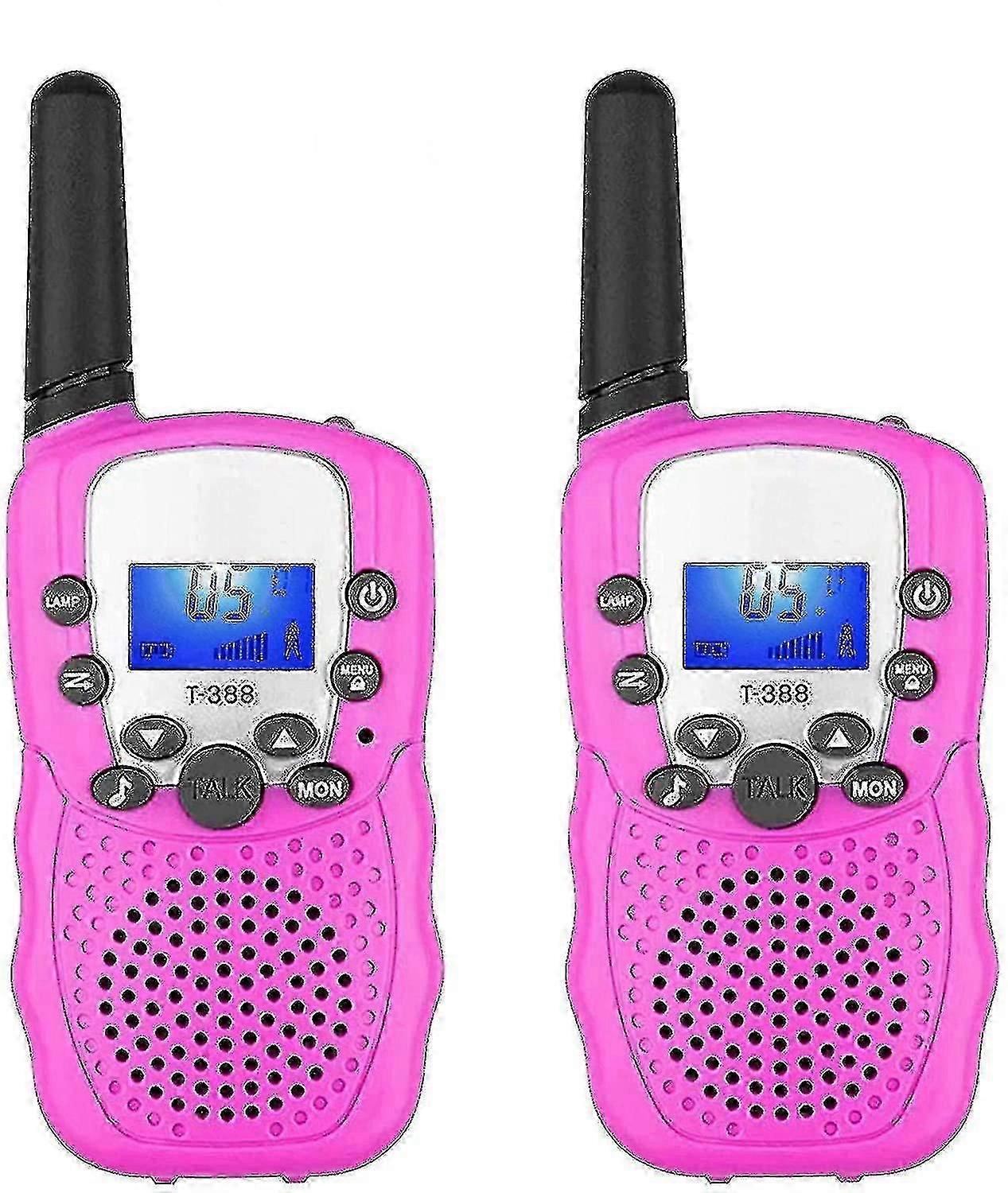 أجهزة اتصال لاسلكية للأطفال 3 كم طويلة المدى أطفال ووكي توكي محمول باليد