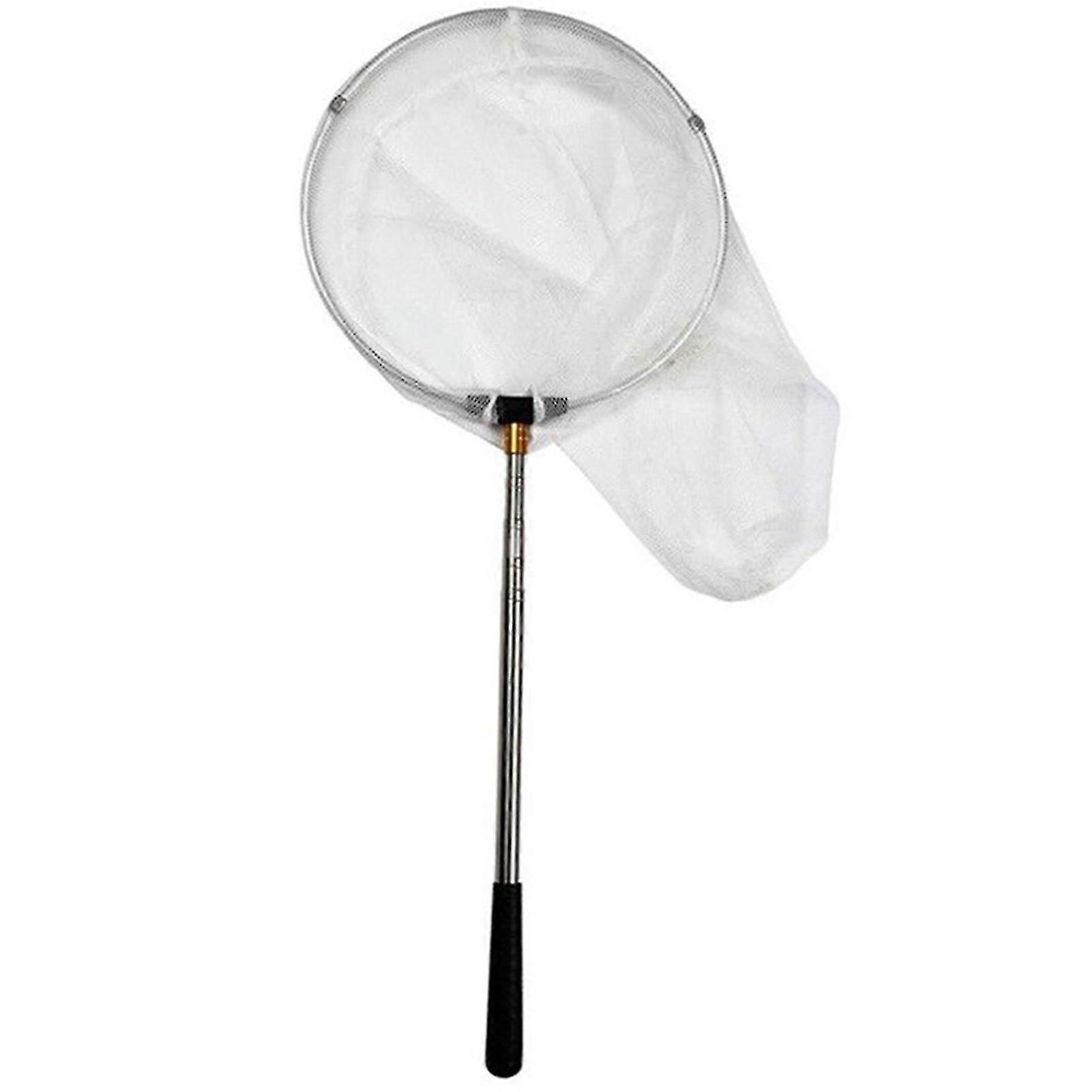 Telescopic Butterfly Net for Outdoor, Extendable Fishing Net with Stainless Steel Handle