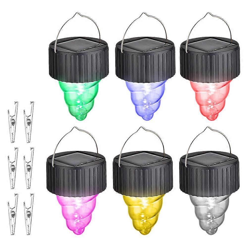 Solar Hanging LED Lights for Outdoor Decoration – Colorful Scene Lighting with Unique Visual Effects for Parks and Fences