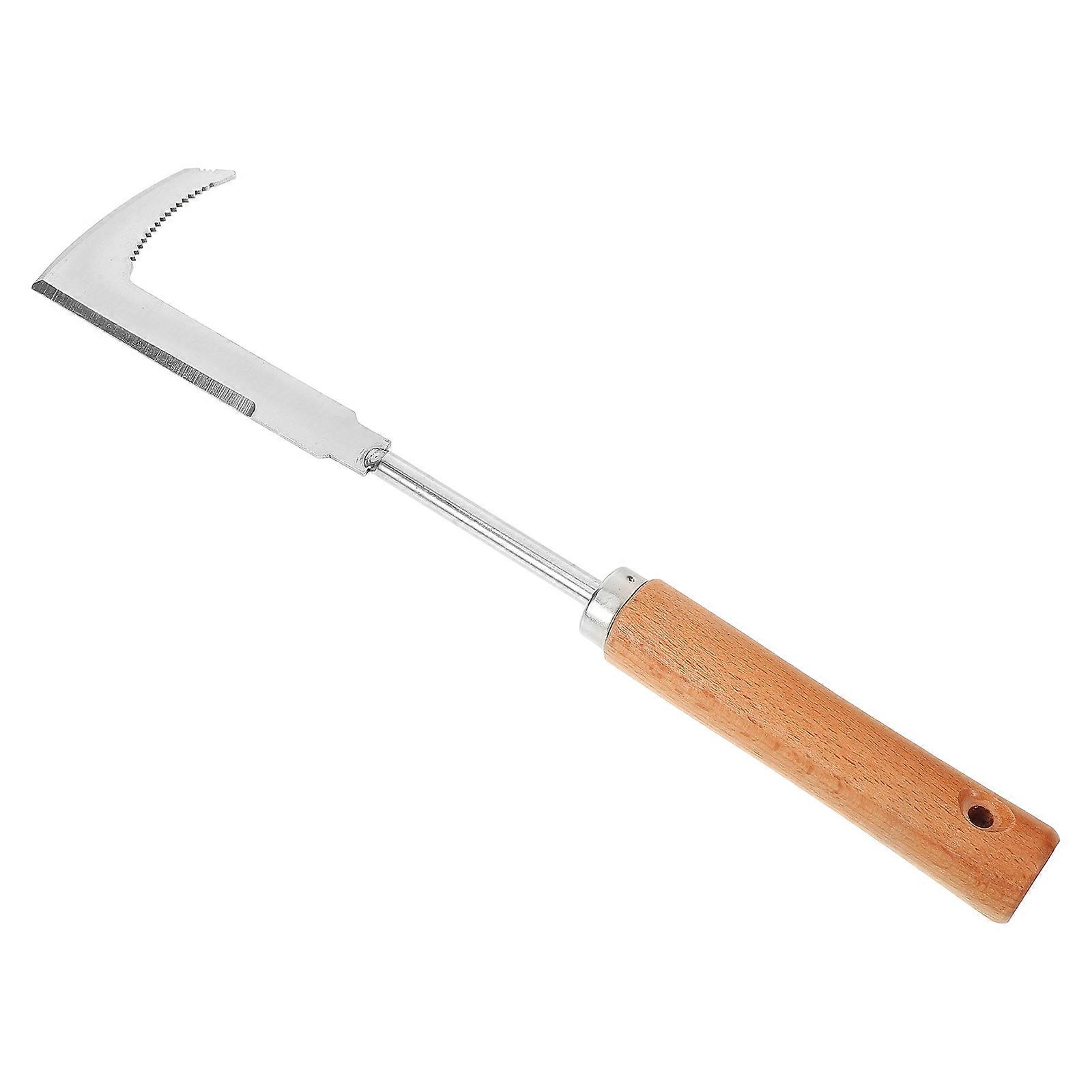 Small Garden Weeder Practical Design for Green Thumb Gardeners 31.80X6.40X1.50CM Effective in Root Removal 1Pack