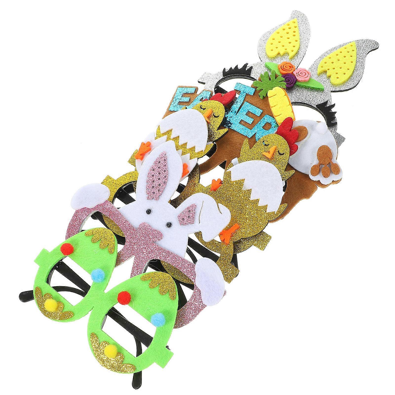 Easter Spring Festival Glasses for Kids and Adults Assorted Color Lightweight Portable Plastic