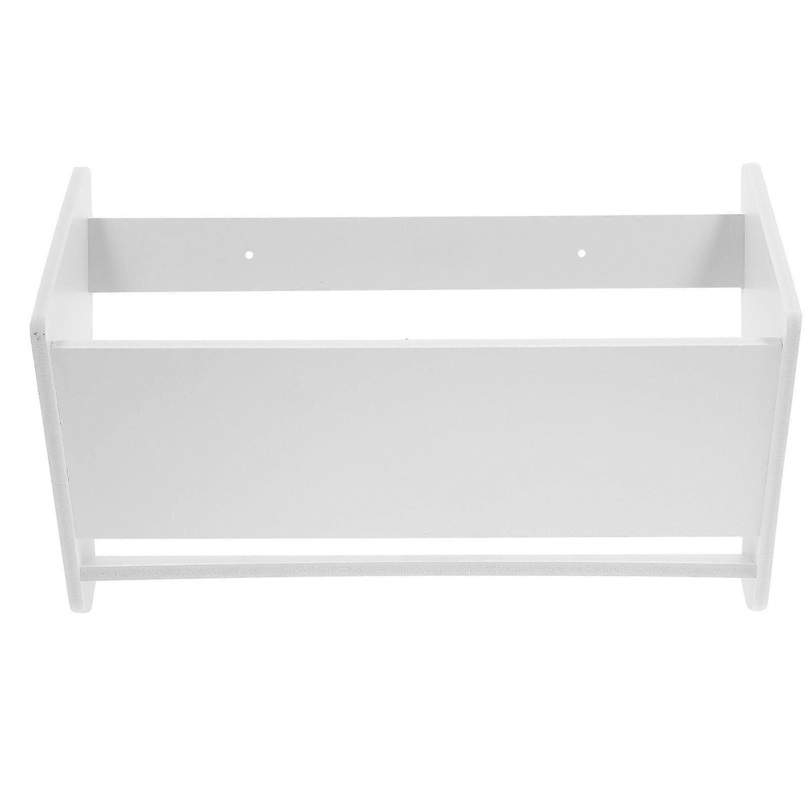 1pc Back Door Wall Mounted Multipurpose No Punch Simple Storage Rack for Home