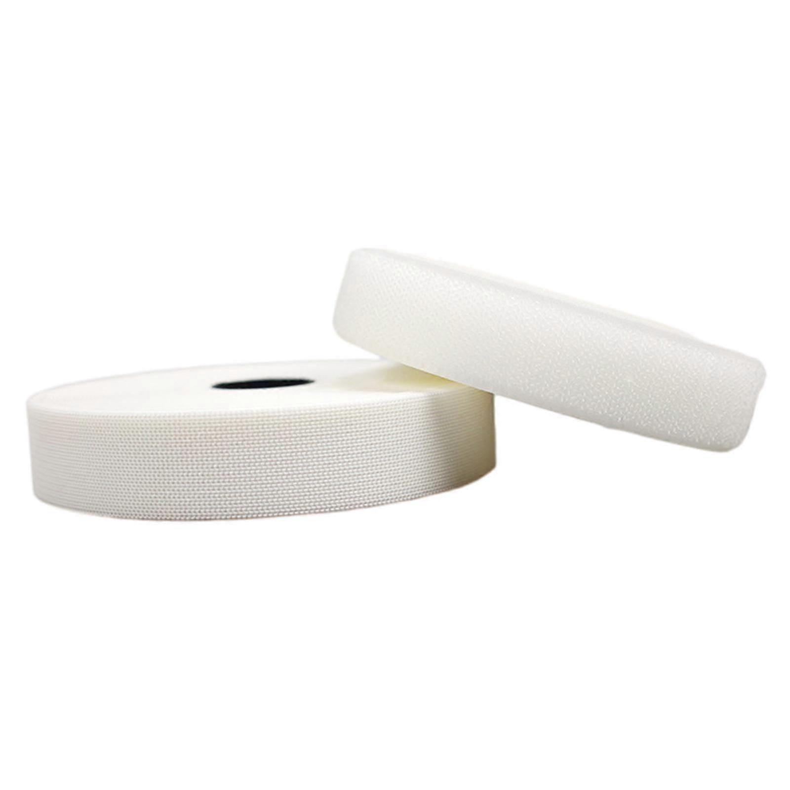 Sew on Hook and Loop Tape Sewing Fastening Tape 25 Meter Nylon Fabric Tape