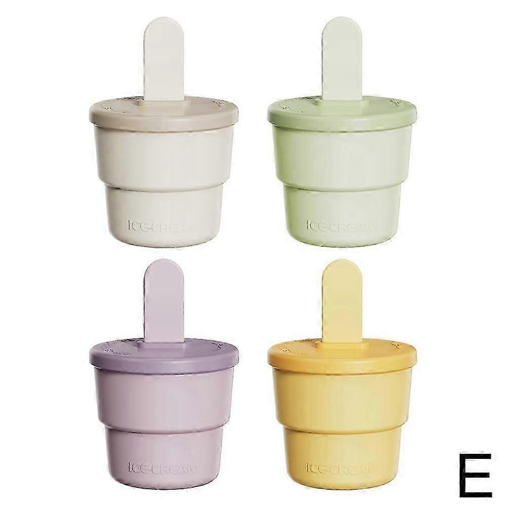 Ice Cream Container Food Storage Container Yogurt Bottle with Lid for Home Party 2025