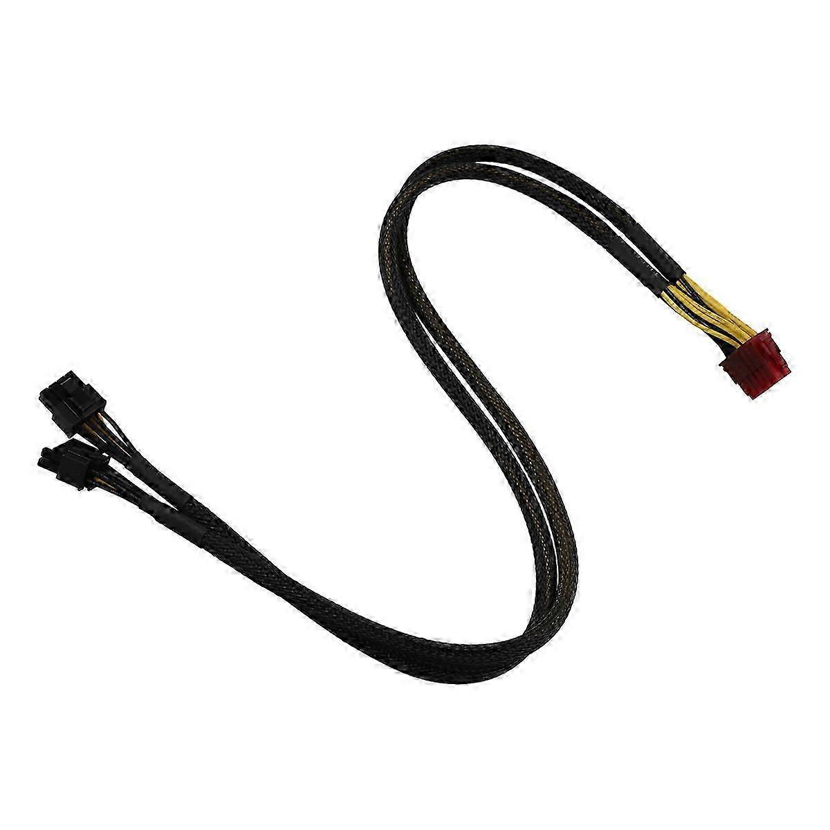 12Pin to Dual PCI-E 8Pin (6+2Pin) Power Cable for Modular PSU