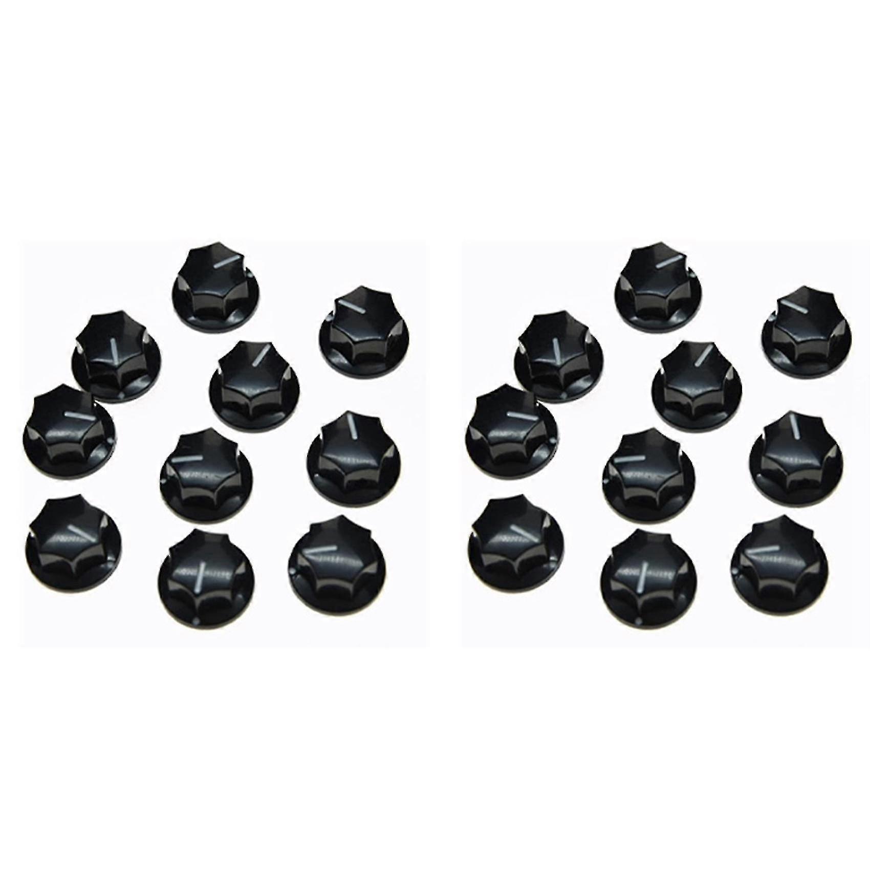 10pcs Guitar Knobs Amplifier Amp Knob T Volume Knobs SZRH A-D