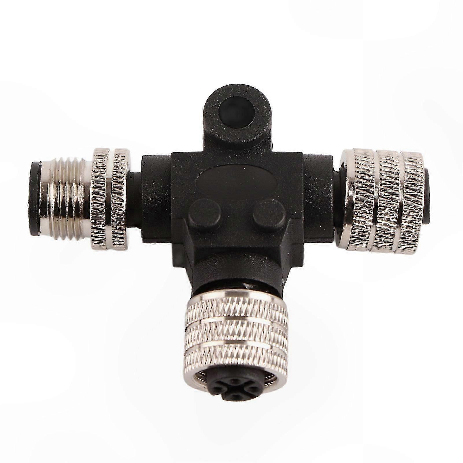 M12 5-Pin IP67 Waterproof T-Tee Connector for NMEA 2000 Networks