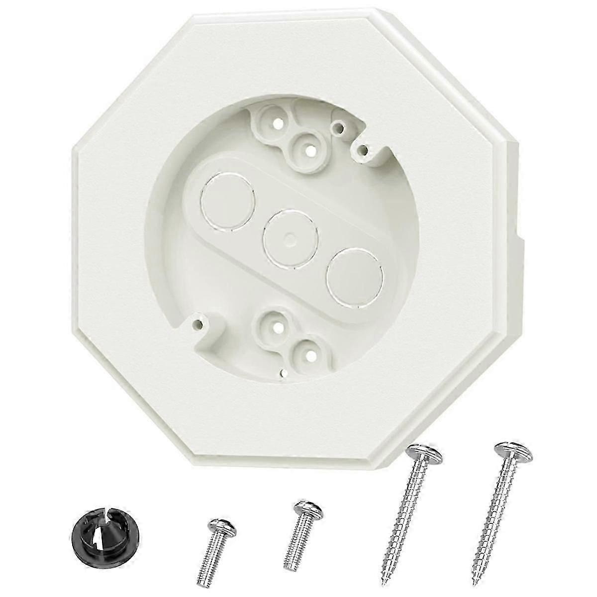 Octagon Siding Mounting Kit, 8141 Vertical Siding Lamps Mounting Plate Siding Light Blocks for 1/2i