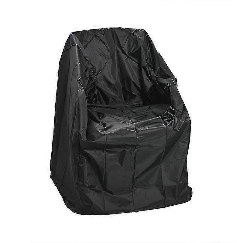 Protective cover for bench, black, 64*64*120/70cm